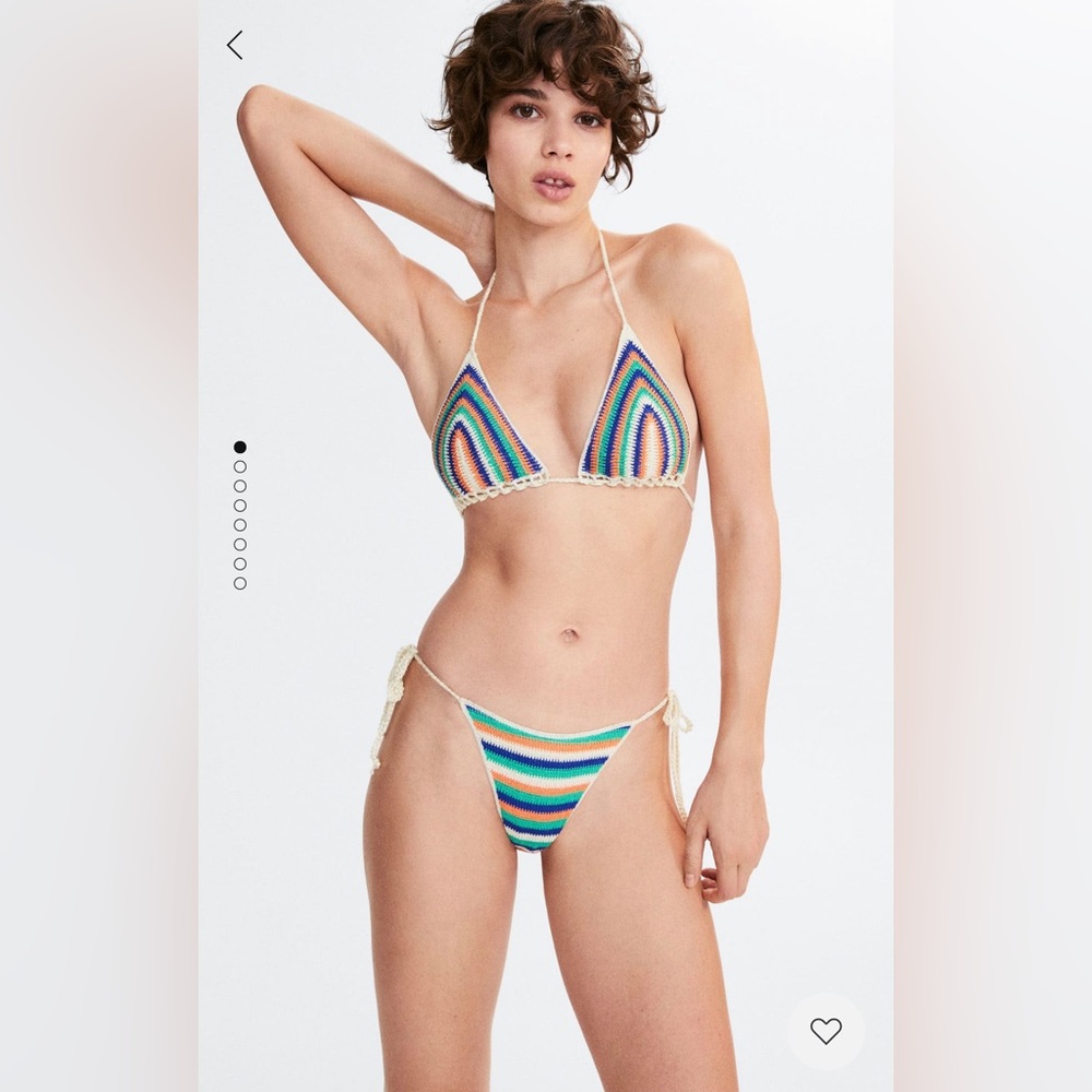 Crochet bikini- new with tags